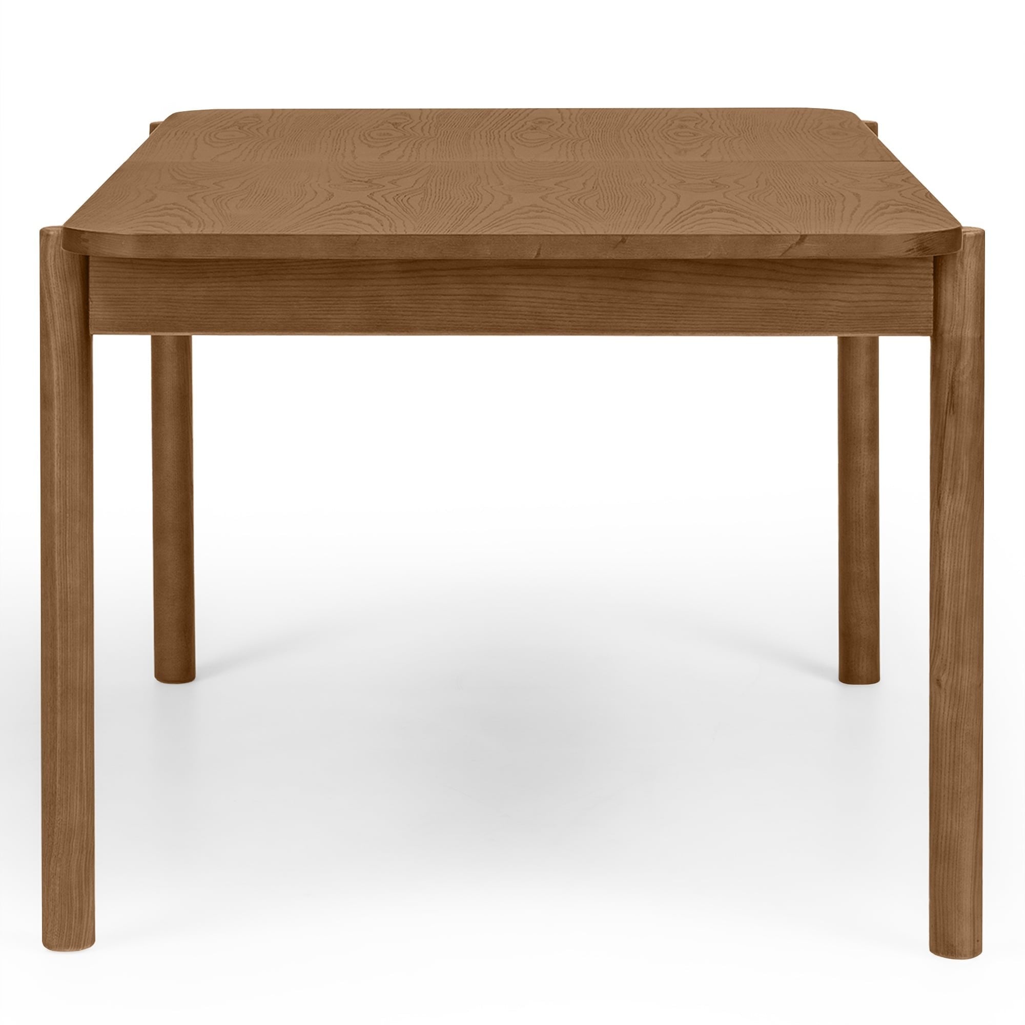 Extendable dining table GARNET, brown, 160-200 cm