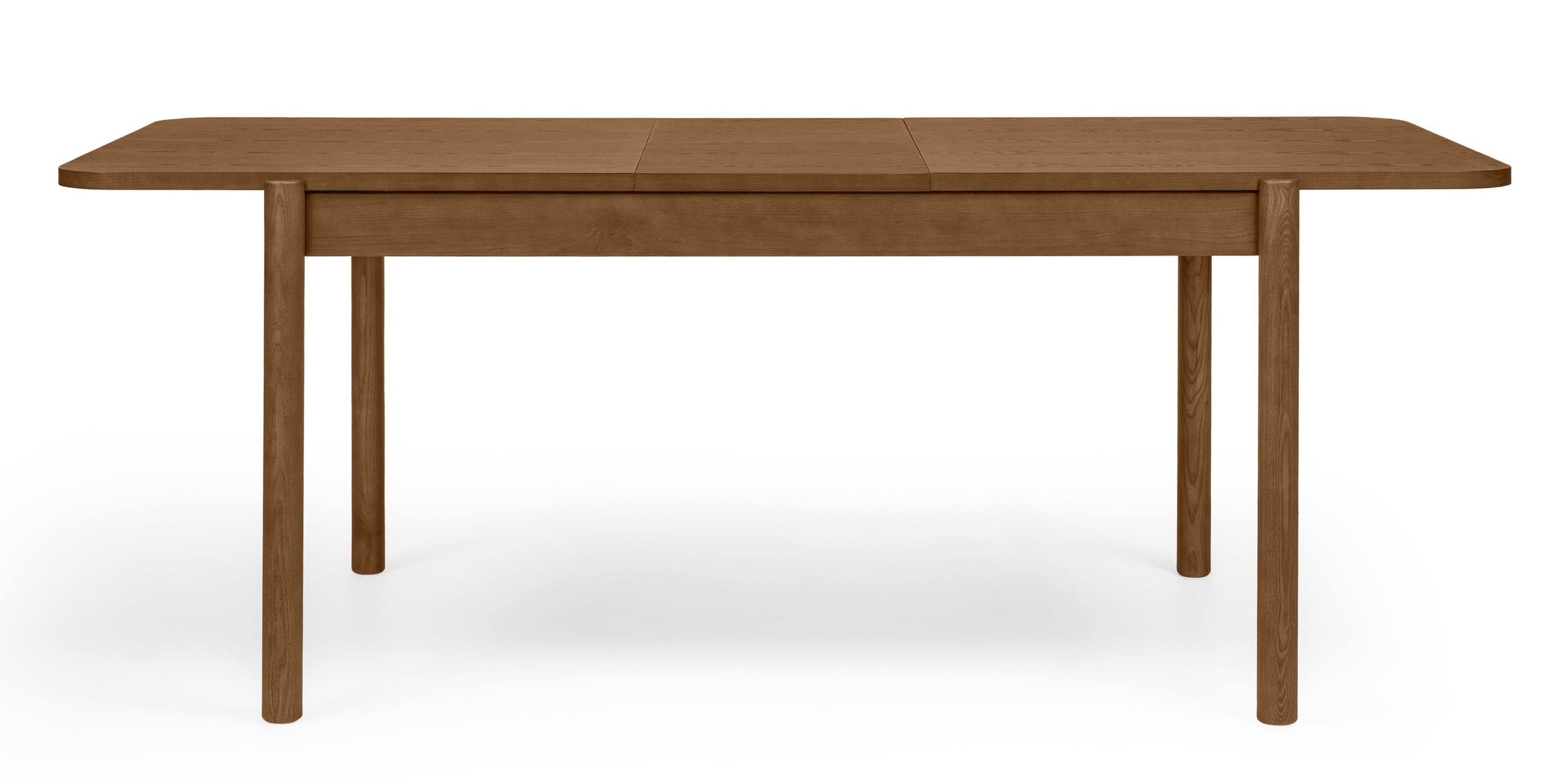 Extendable dining table GARNET, brown, 160-200 cm