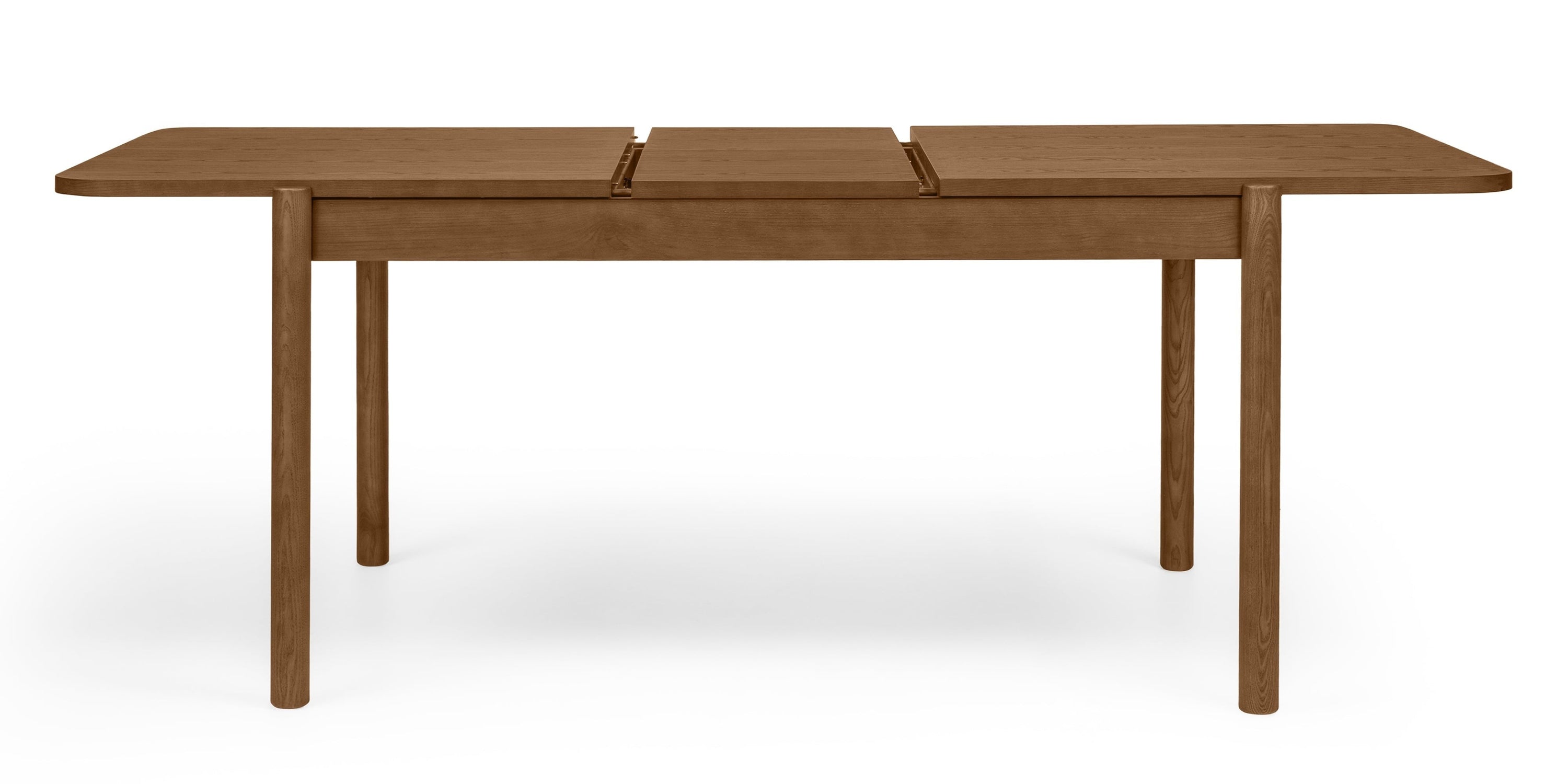 Extendable dining table GARNET, brown, 160-200 cm