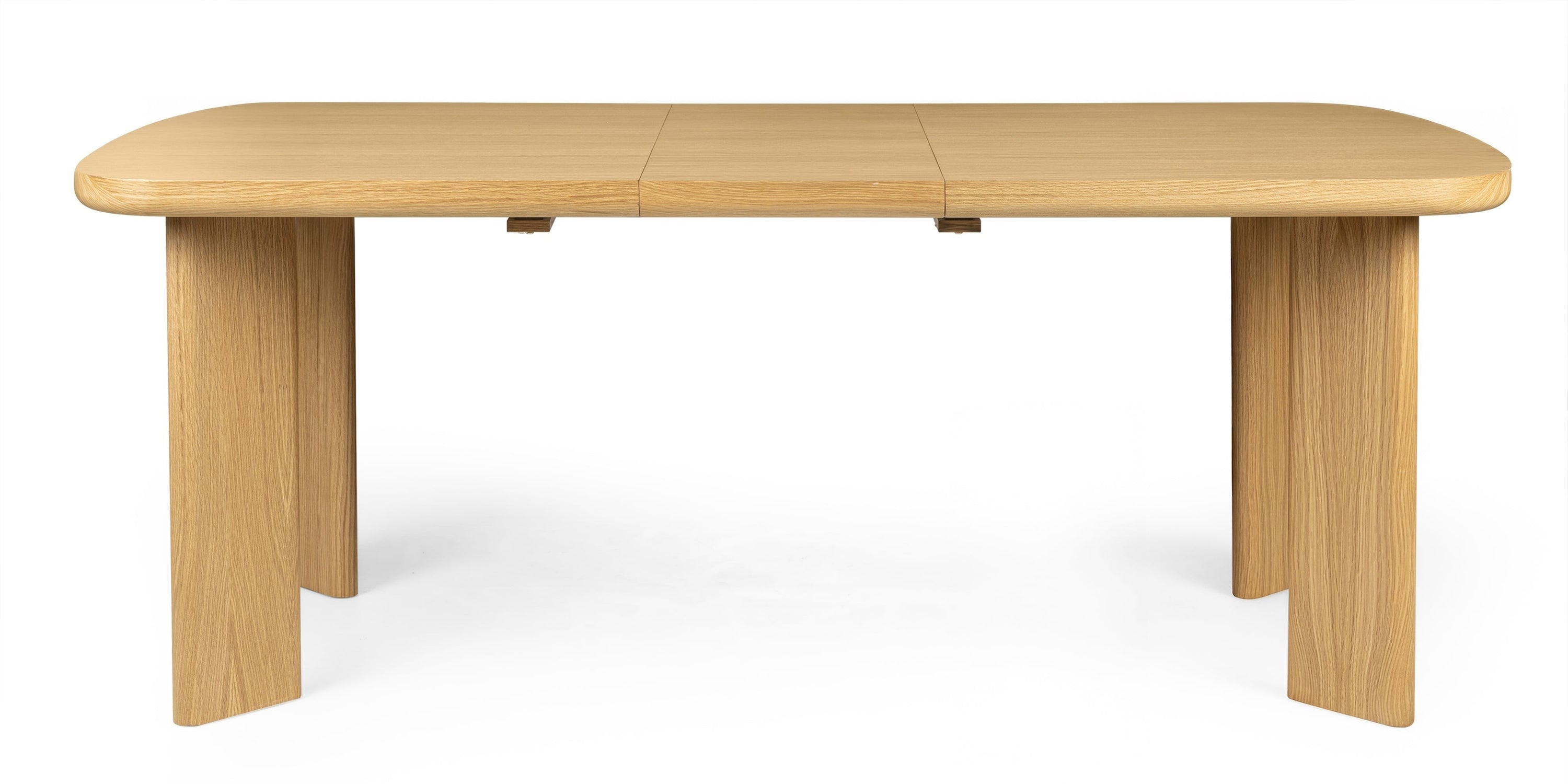 Paceļams pusdienu galds MALINE, dabīgais ozols, 160-200 cm