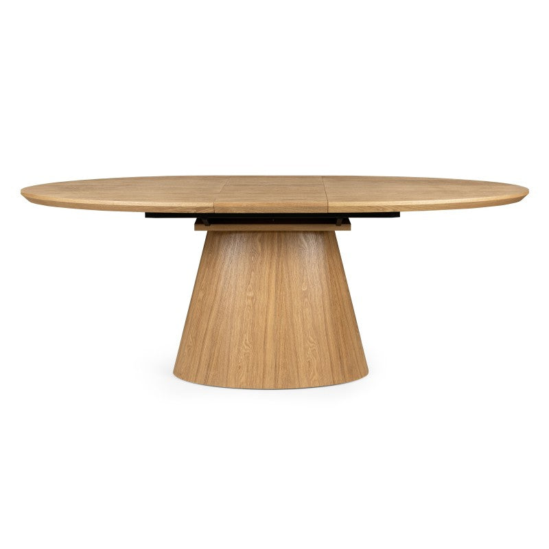 Išlankstomas stalas SOLANO 160-200 cm, ovalus