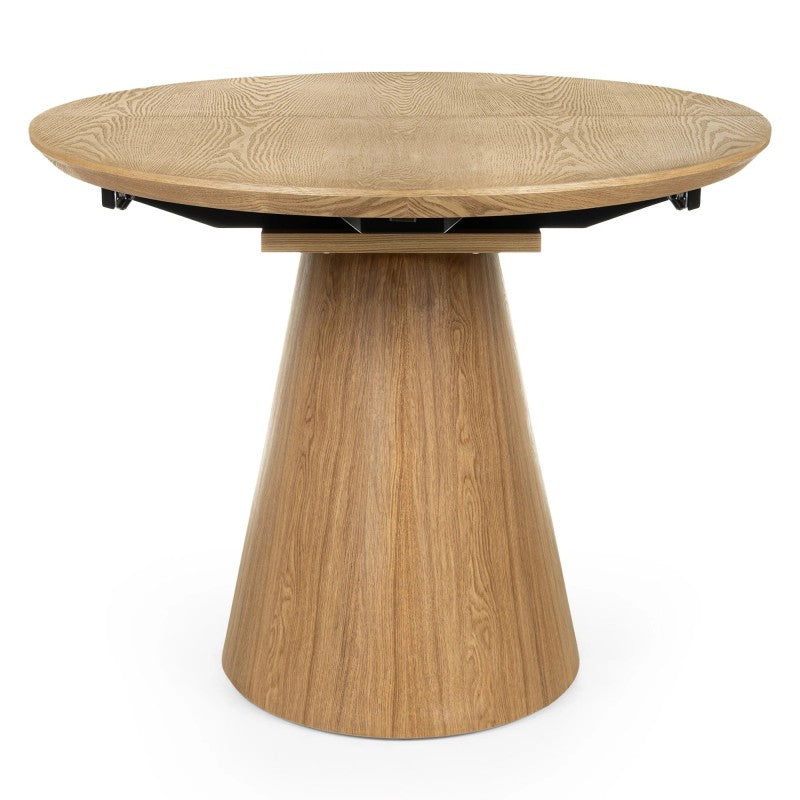 Išlankstomas stalas SOLANO 160-200 cm, ovalus