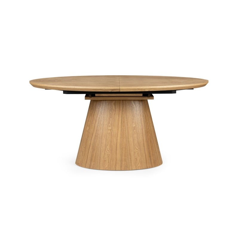 Išlankstomas stalas SOLANO 160-200 cm, ovalus