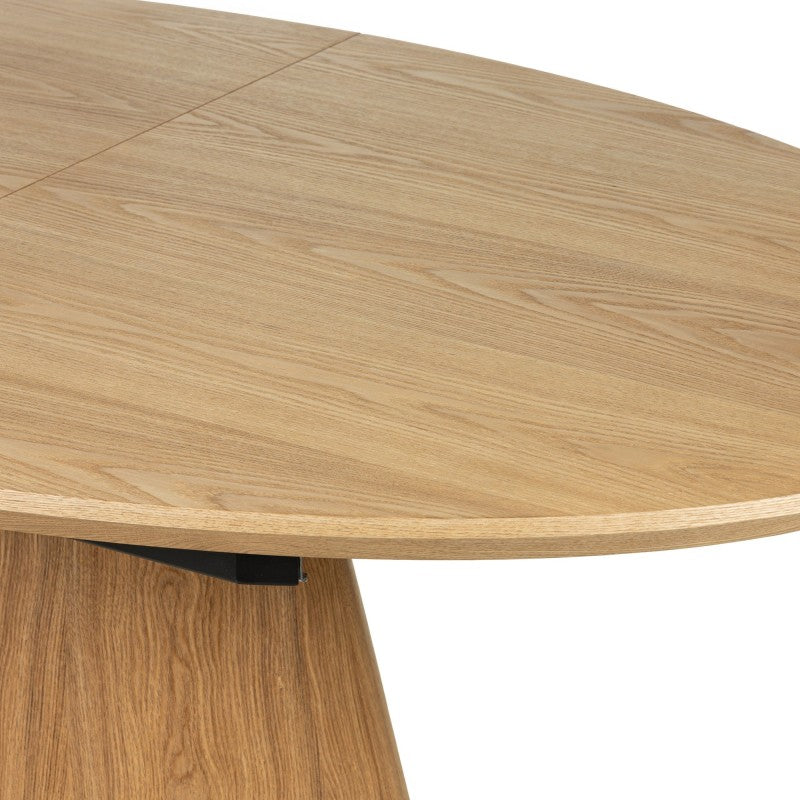 Išlankstomas stalas SOLANO 160-200 cm, ovalus