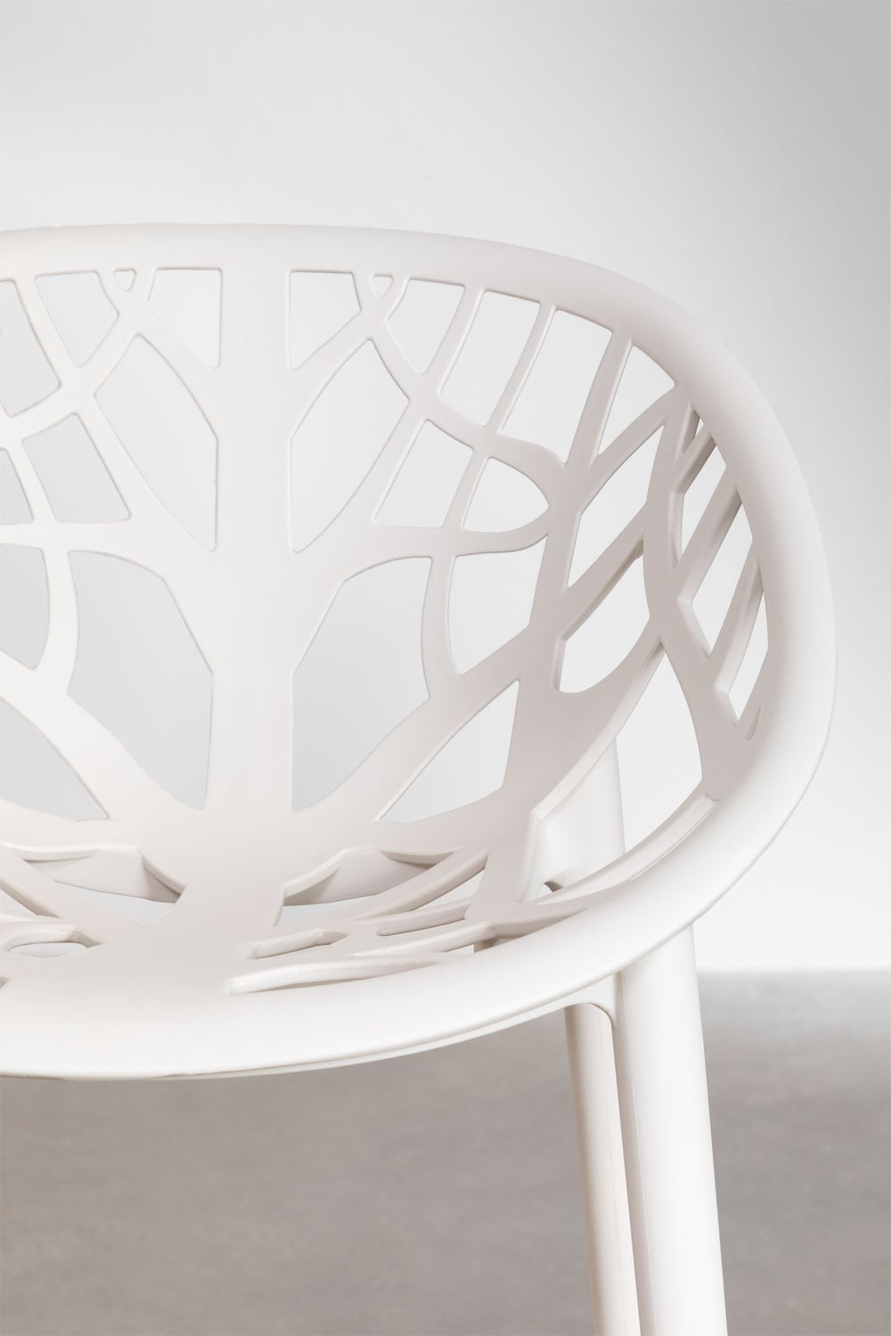 Bar stool MEKANO, white, 65 cm