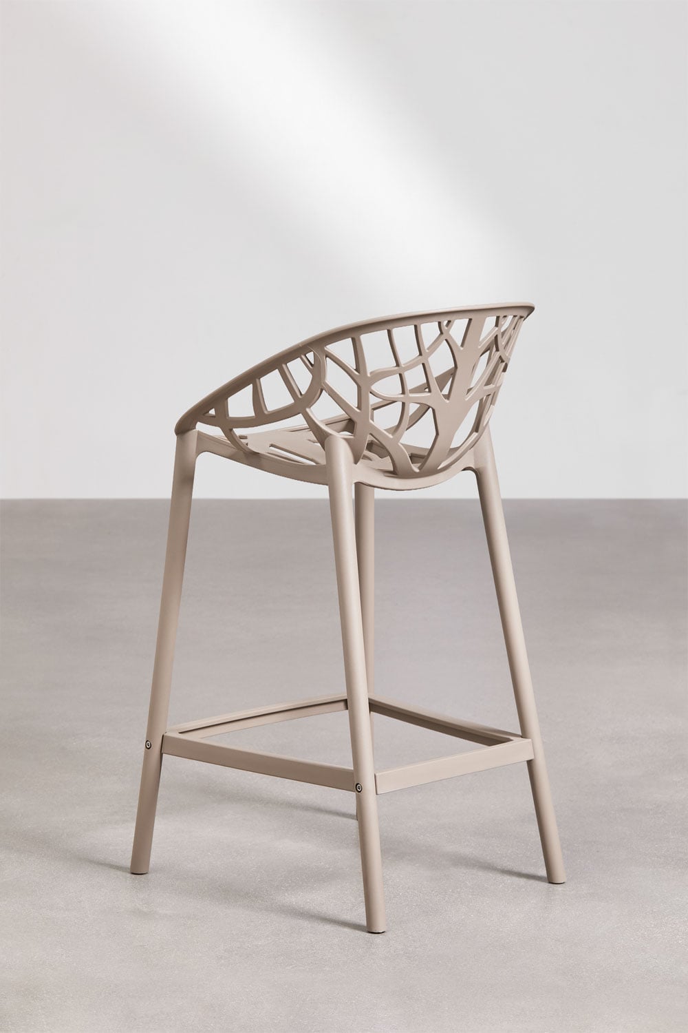 Bāra krēsls MEKANO, brūns moka, 65 cm
