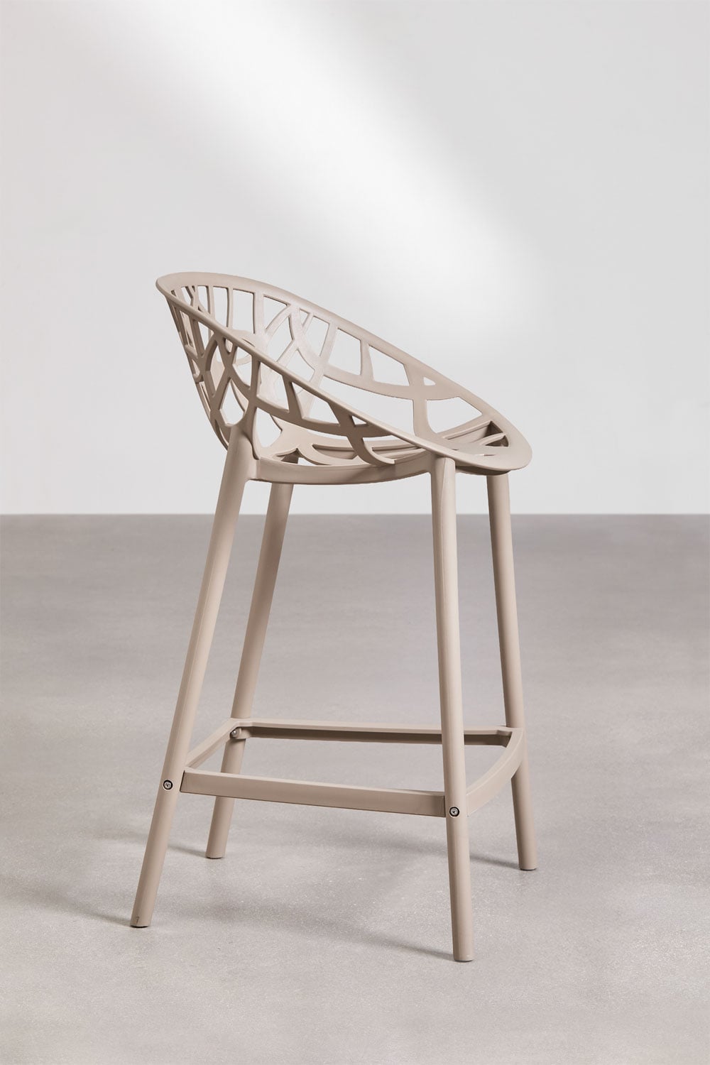 Bāra krēsls MEKANO, brūns moka, 65 cm