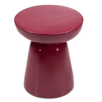 Šoninis staliukas LORANO 40 cm, burgundas