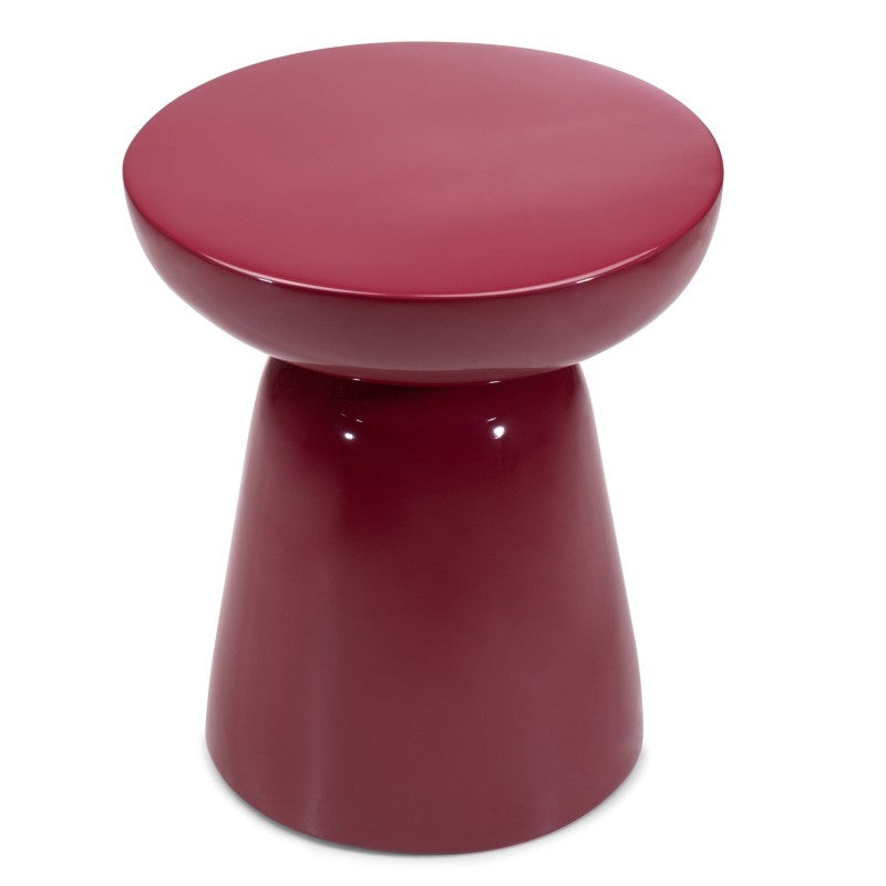 Šoninis staliukas LORANO 40 cm, burgundas