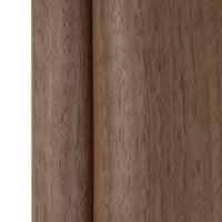 Šoninis staliukas MARLENA II 50 cm, kreminis/riešutas