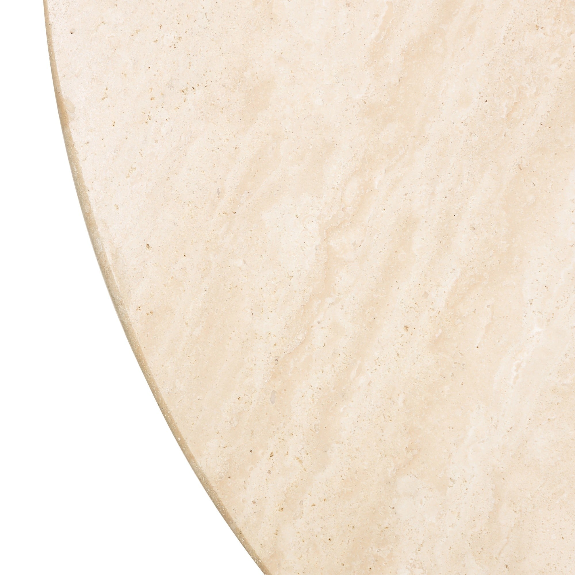 Sānu galdiņš MELIOR, travertīns/osnis, 50 cm