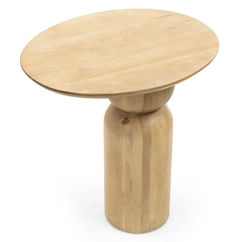 Šoninis staliukas TALINA 55 cm, mango mediena