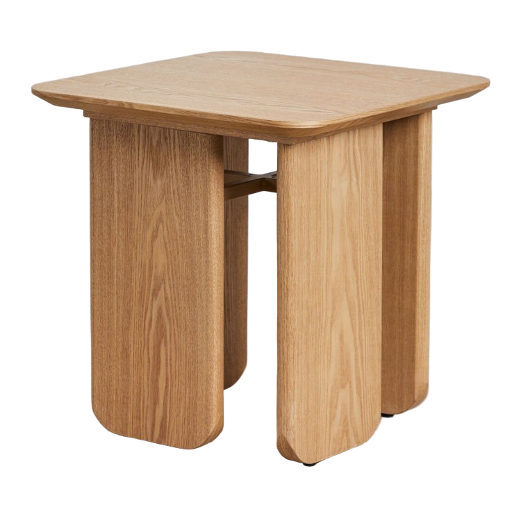 Šoninis staliukas GMELUA, MDF, uosio faneruotė