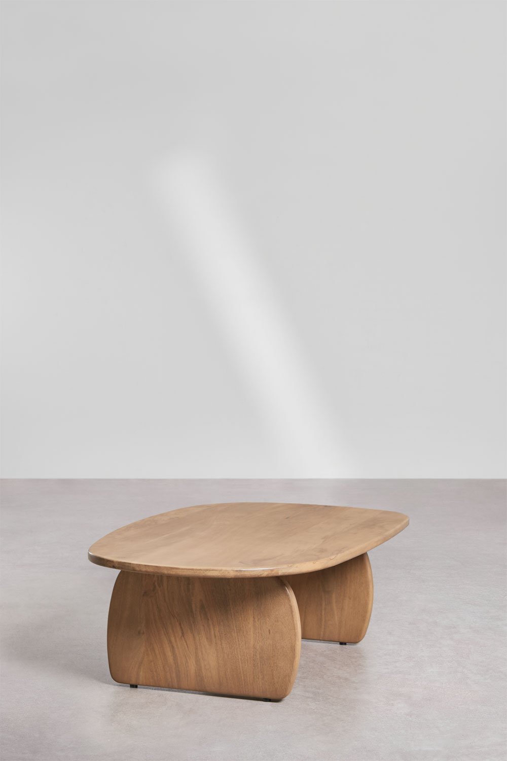 Kavos staliukas ABIGAILE, ovalus mango medis 110x70 cm