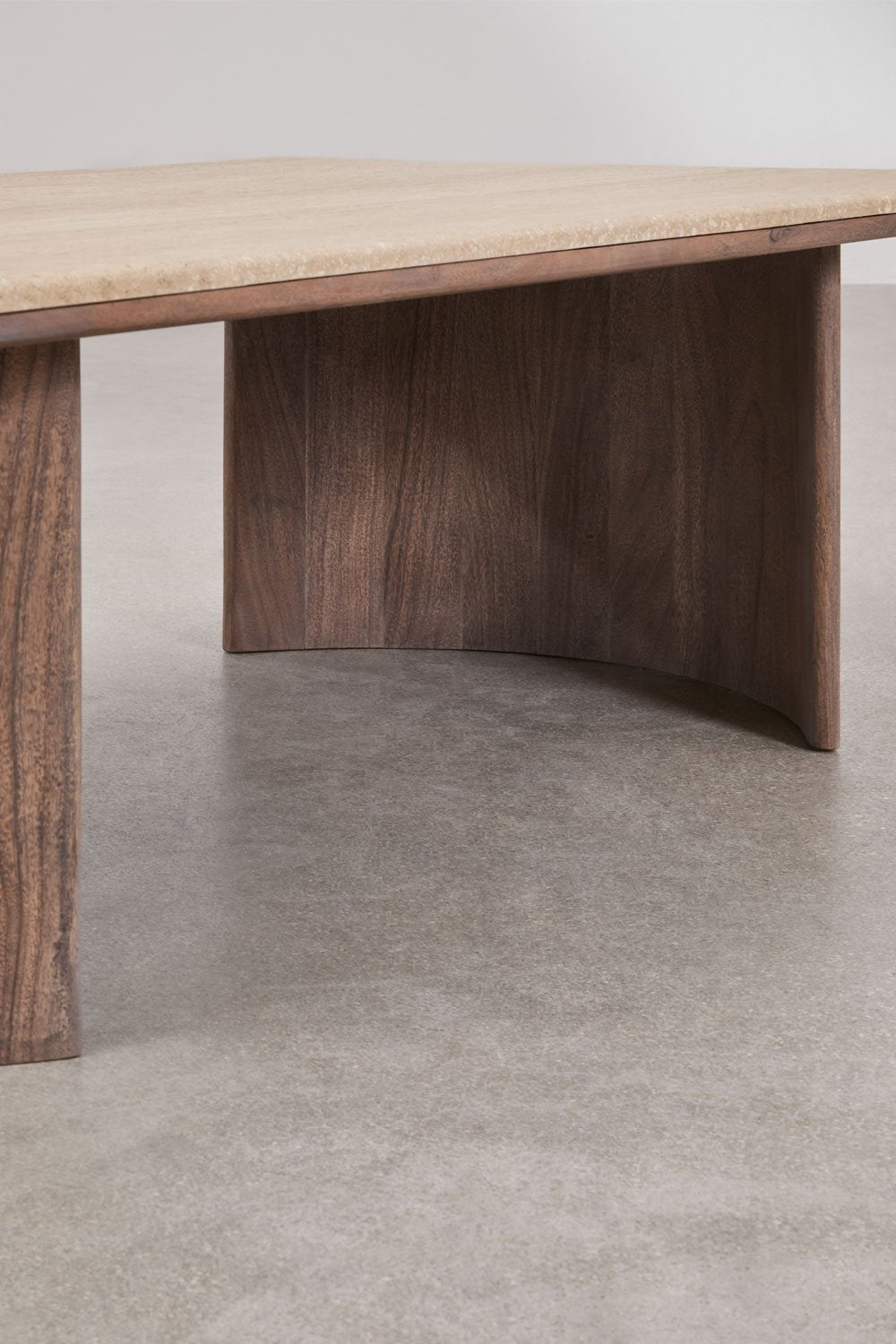 Kavos staliukas CSAREIA, trauvertinas, matinis