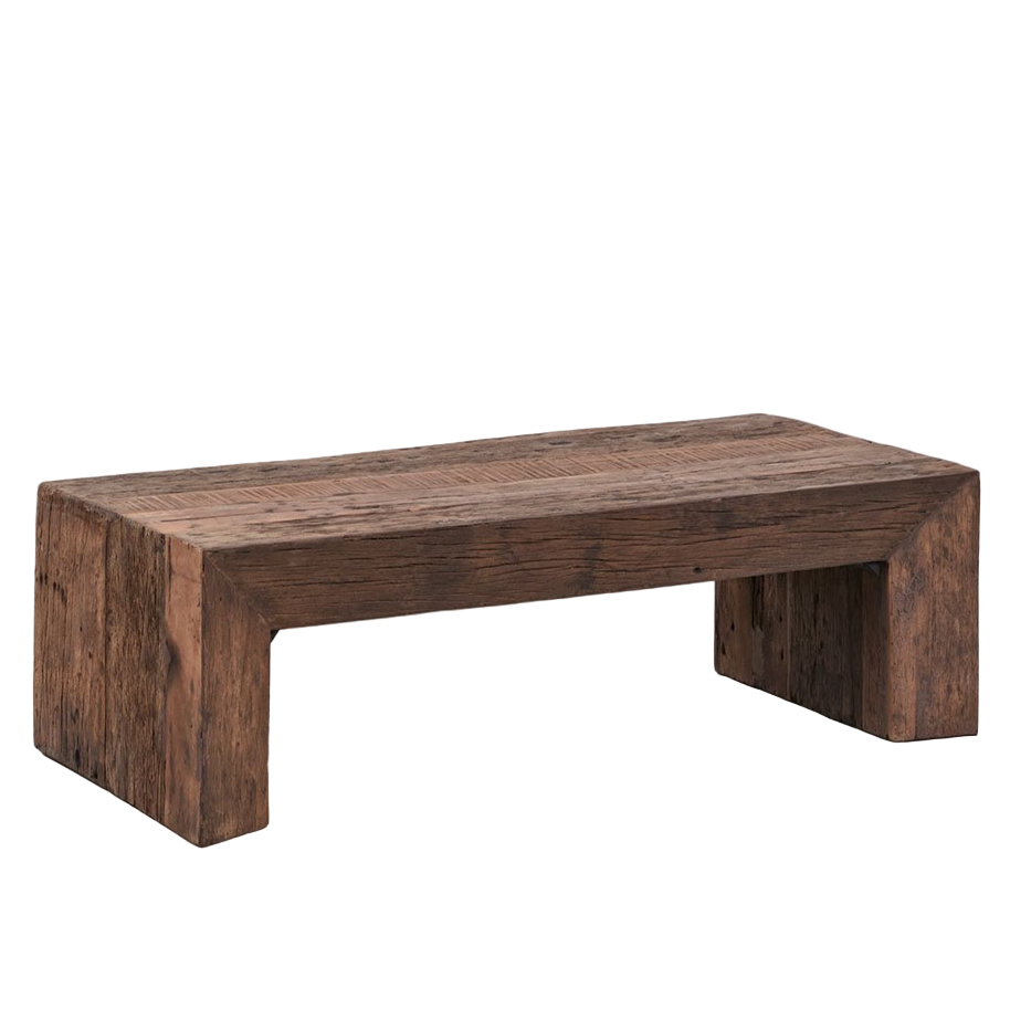 Staliukas kavos JENDEA stačiakampis, perdirbta mediena