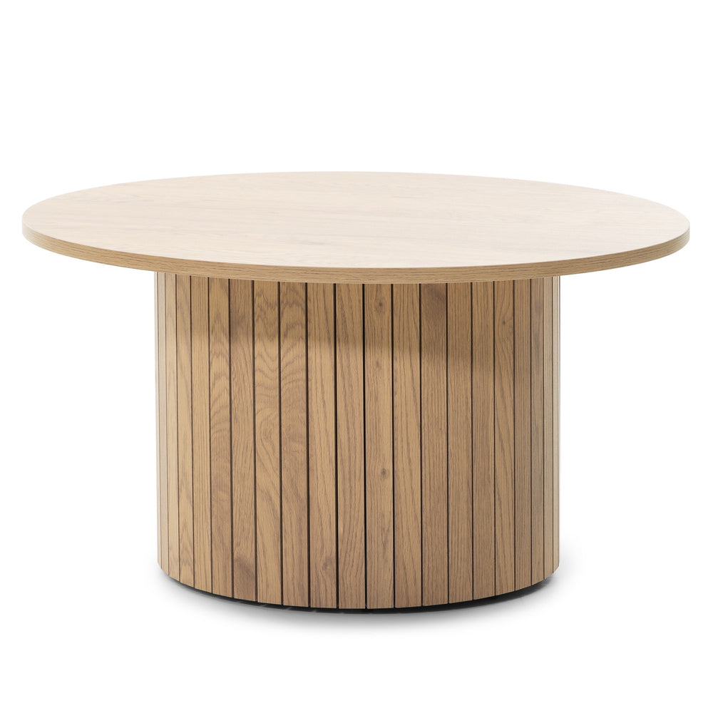 Coffee table SAVEUR, lamella, oak, 80 cm