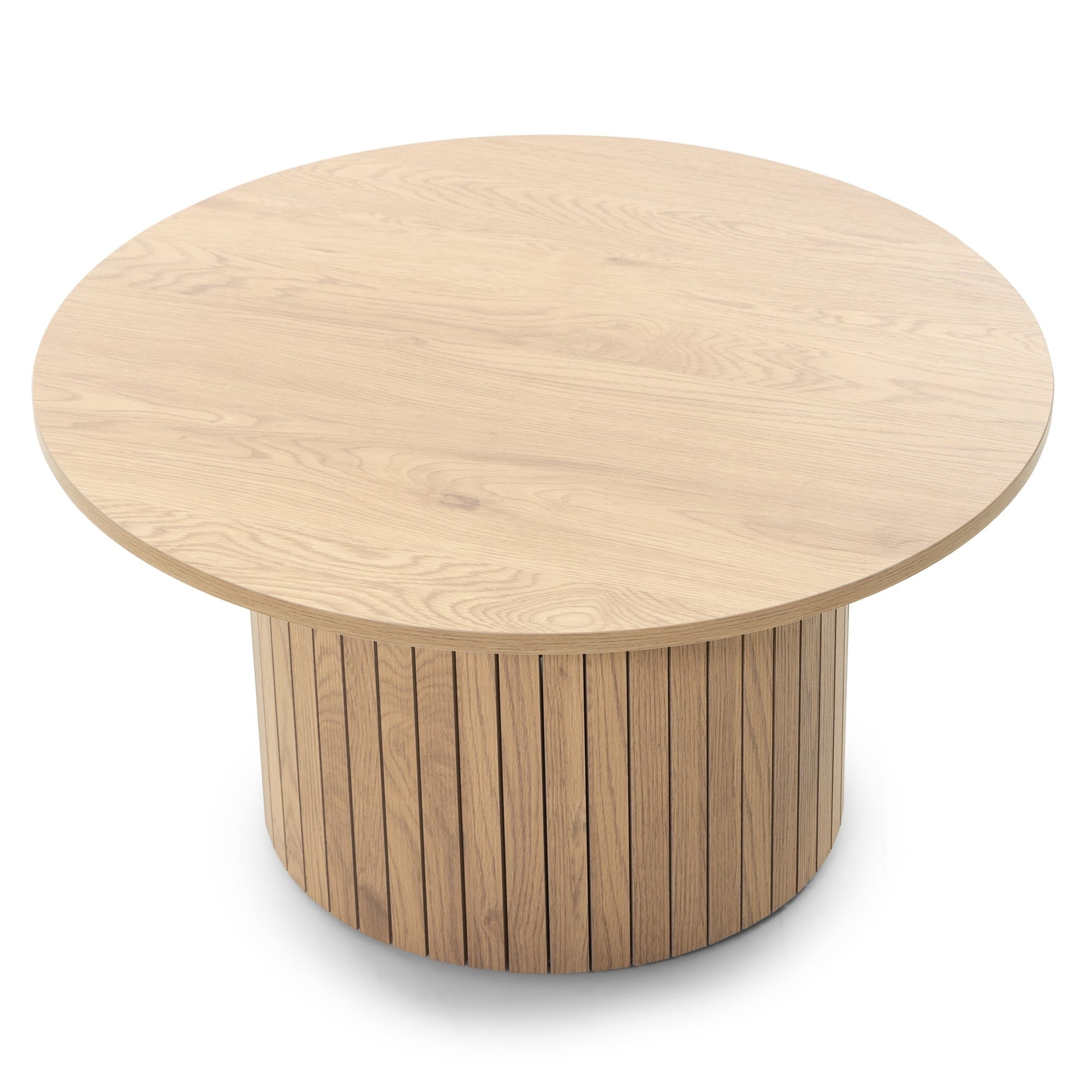 Kavos staliukas SAVEUR, lamelės, ąžuolas, 80 cm