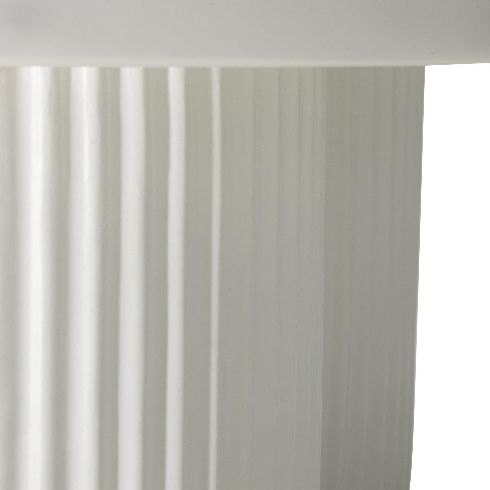 Coffee table TIERCE, fiberglass, white, 45 cm