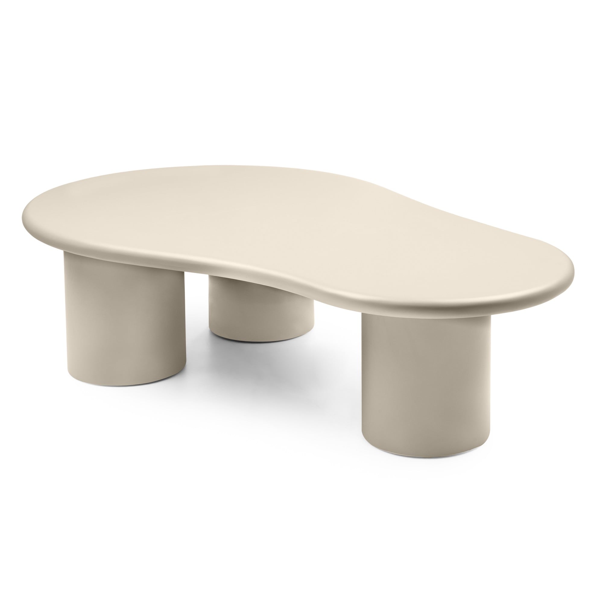 Coffee table ZENITH, dark beige, matte