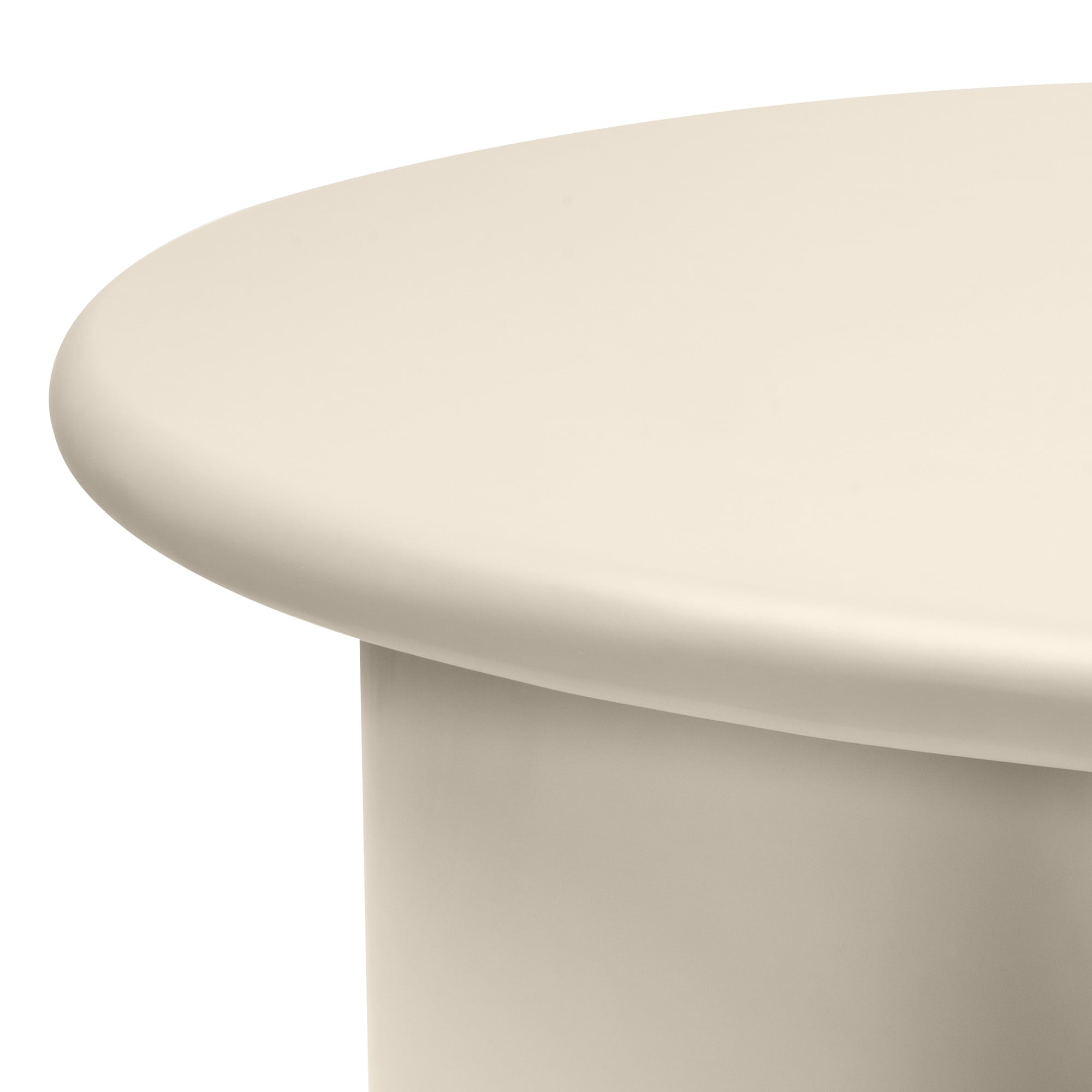 Coffee table ZENITH, dark beige, matte