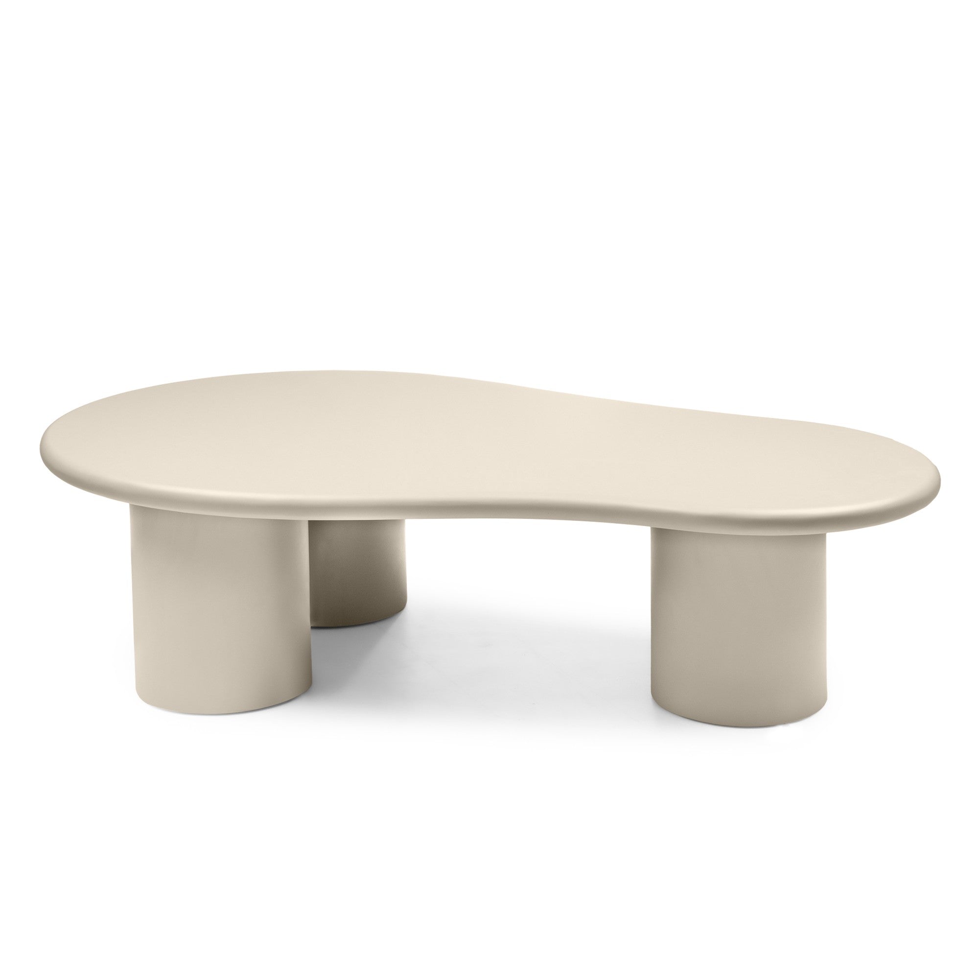 Coffee table ZENITH, dark beige, matte