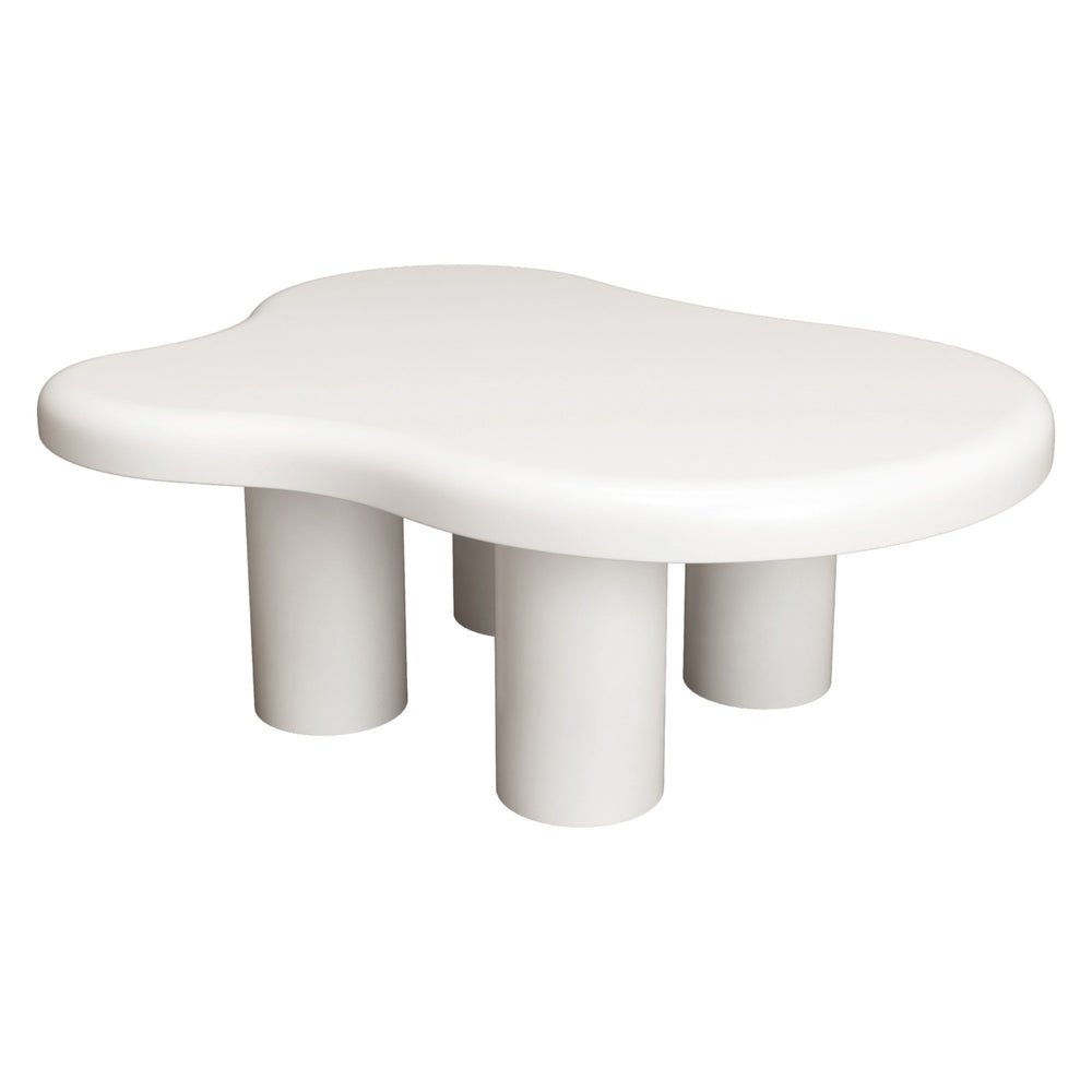 Coffee table BALINE, white, 100 cm