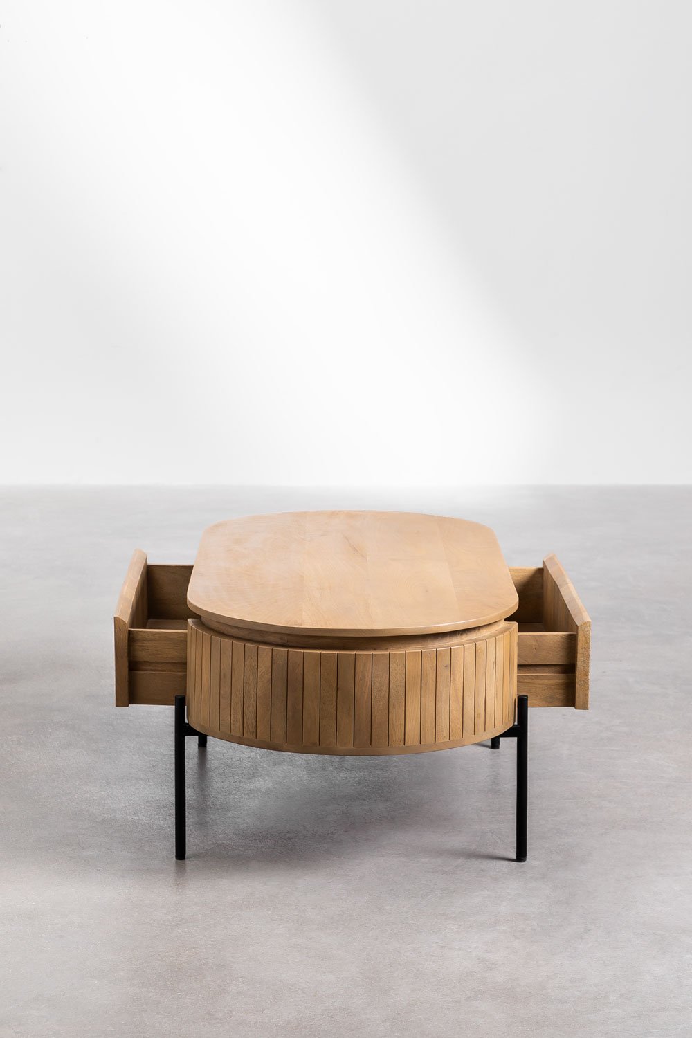 Kavos staliukas ADUMIA, mango medis, stačiakampis