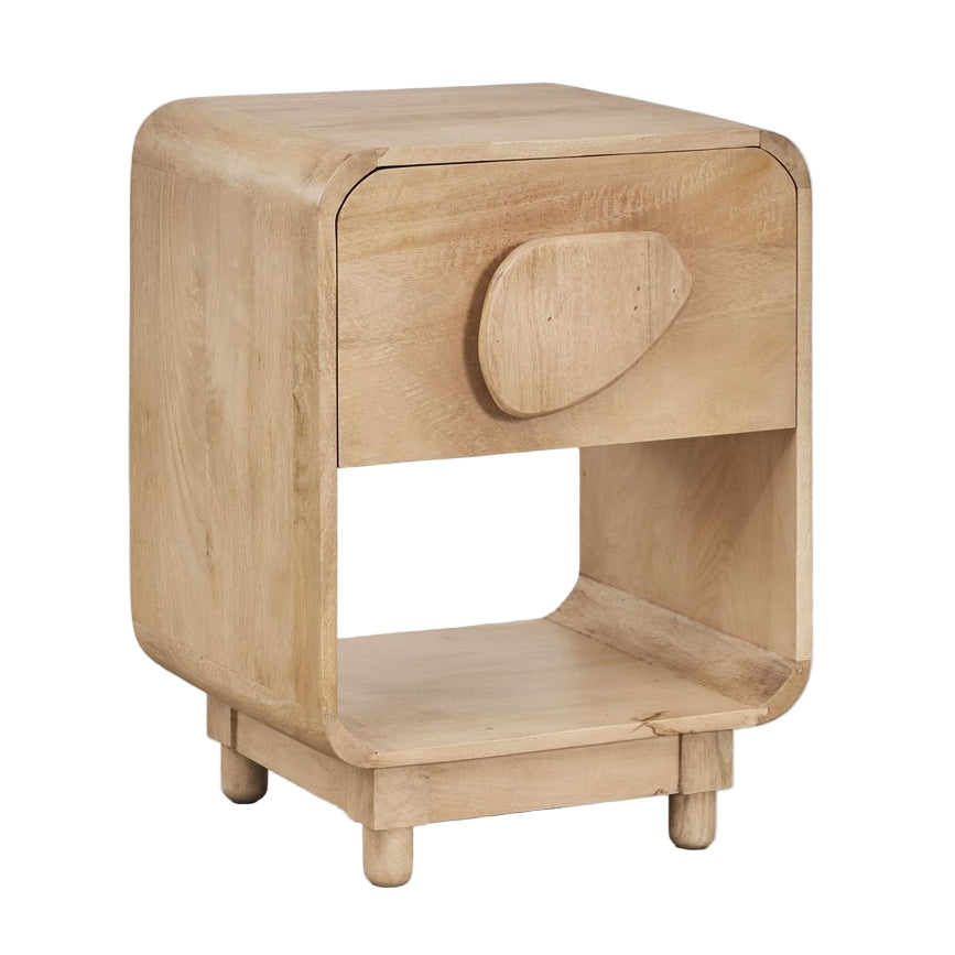 Naktinis staliukas JOLLIE iš mangų ir akacijos medienos