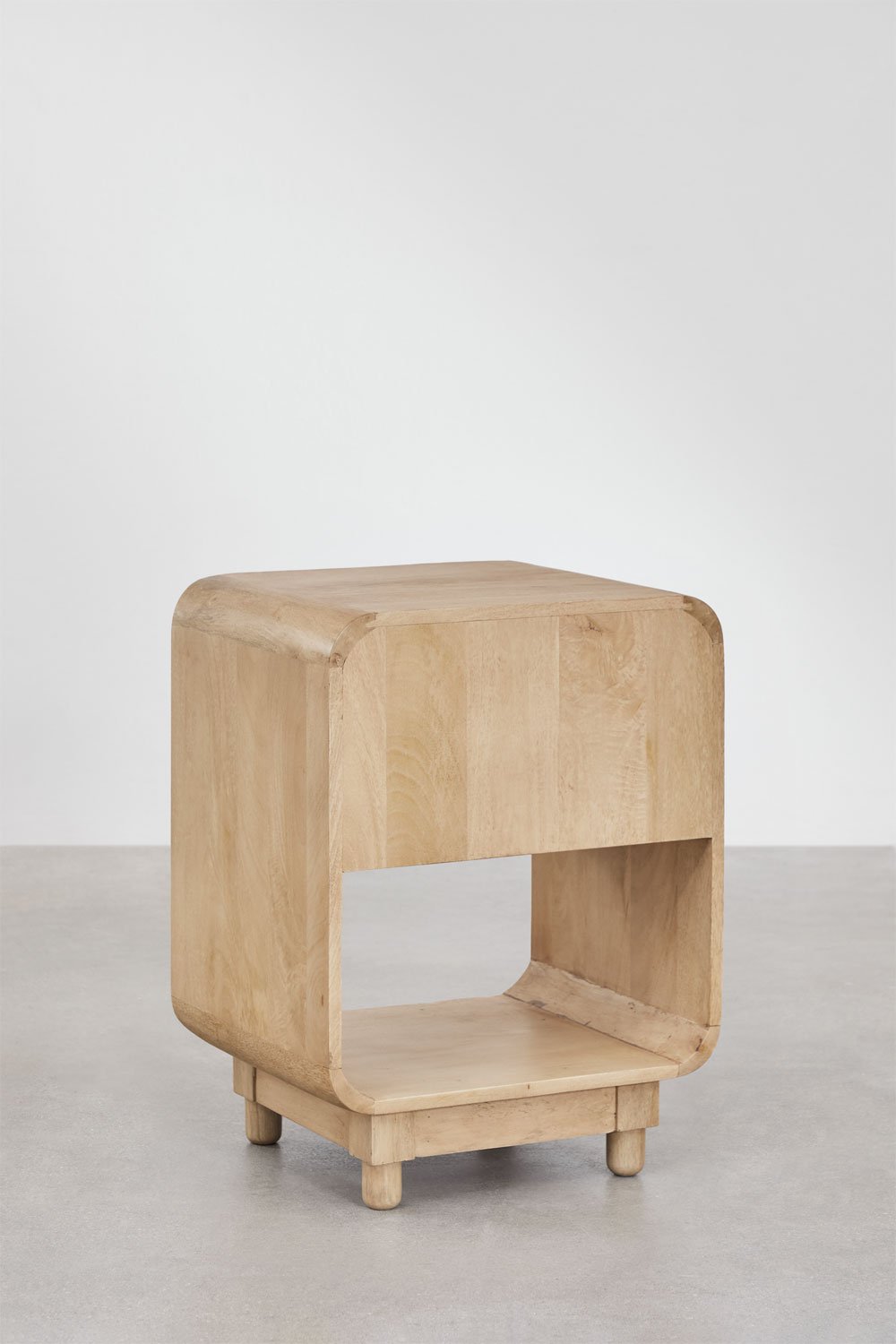 Naktinis staliukas JOLLIE iš mangų ir akacijos medienos