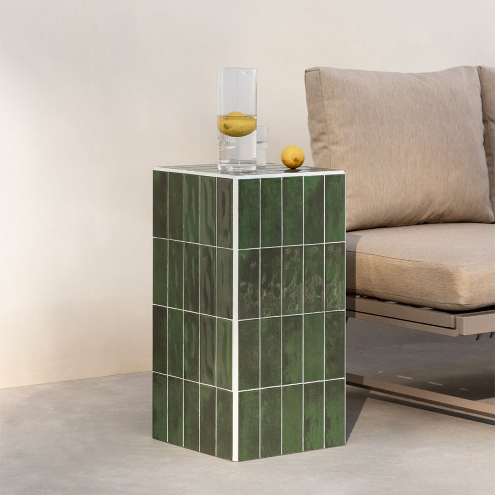 Outdoor table VENTO, green
