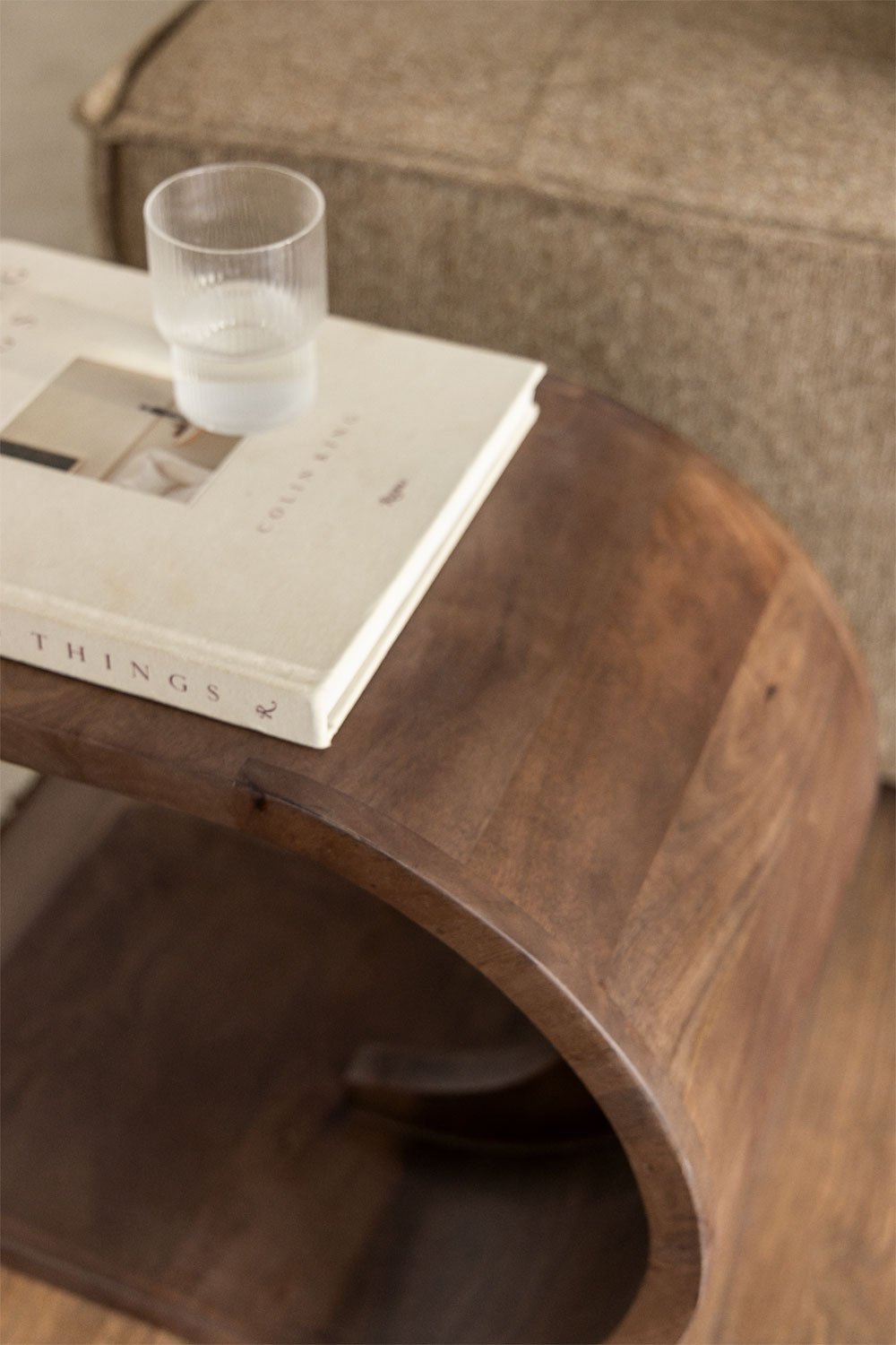 Šoninis staliukas RNEOA, medinis