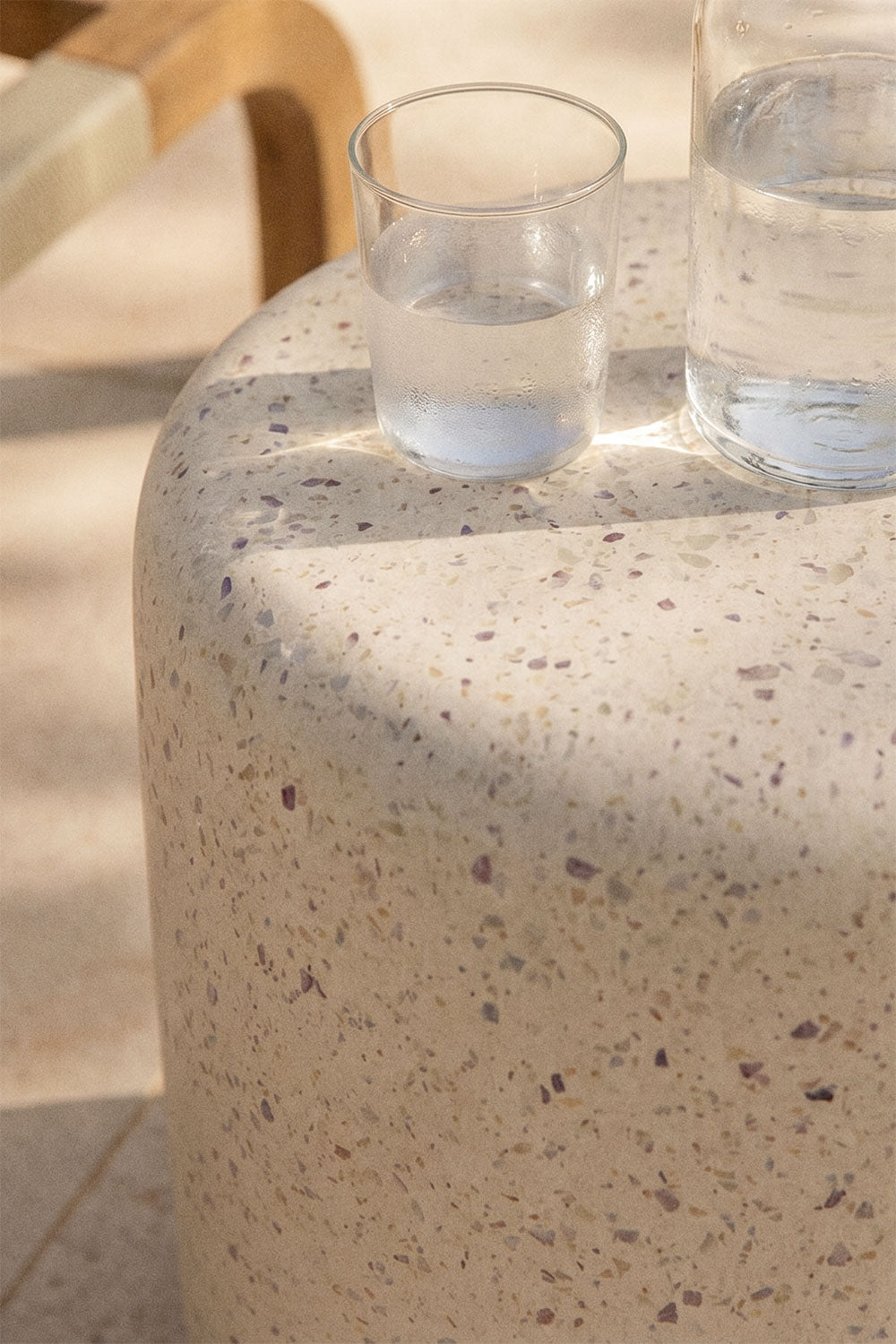 Lauko staliukas TERRAZZO, pilkas