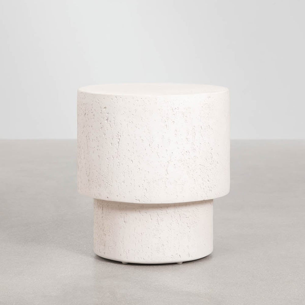 Side table CEMINO, white