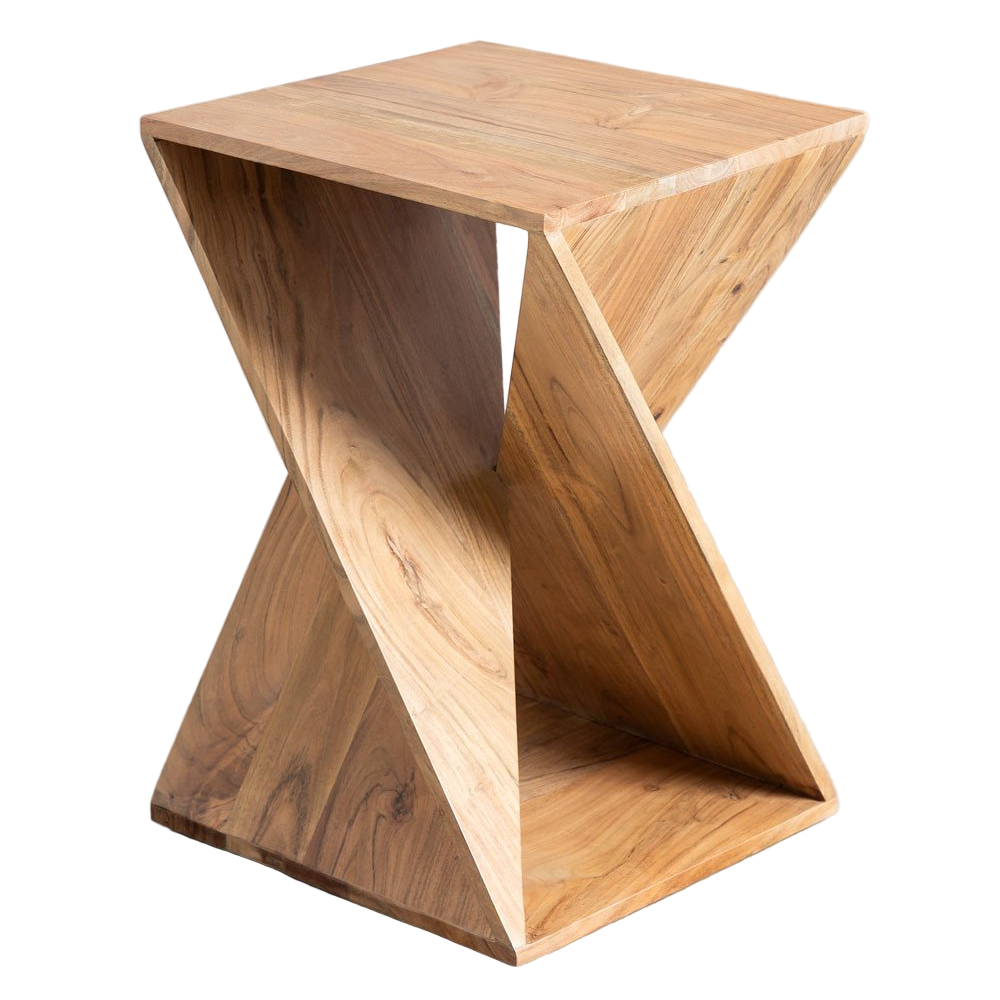 Šoninis staliukas GMAORA, akacijos mediena