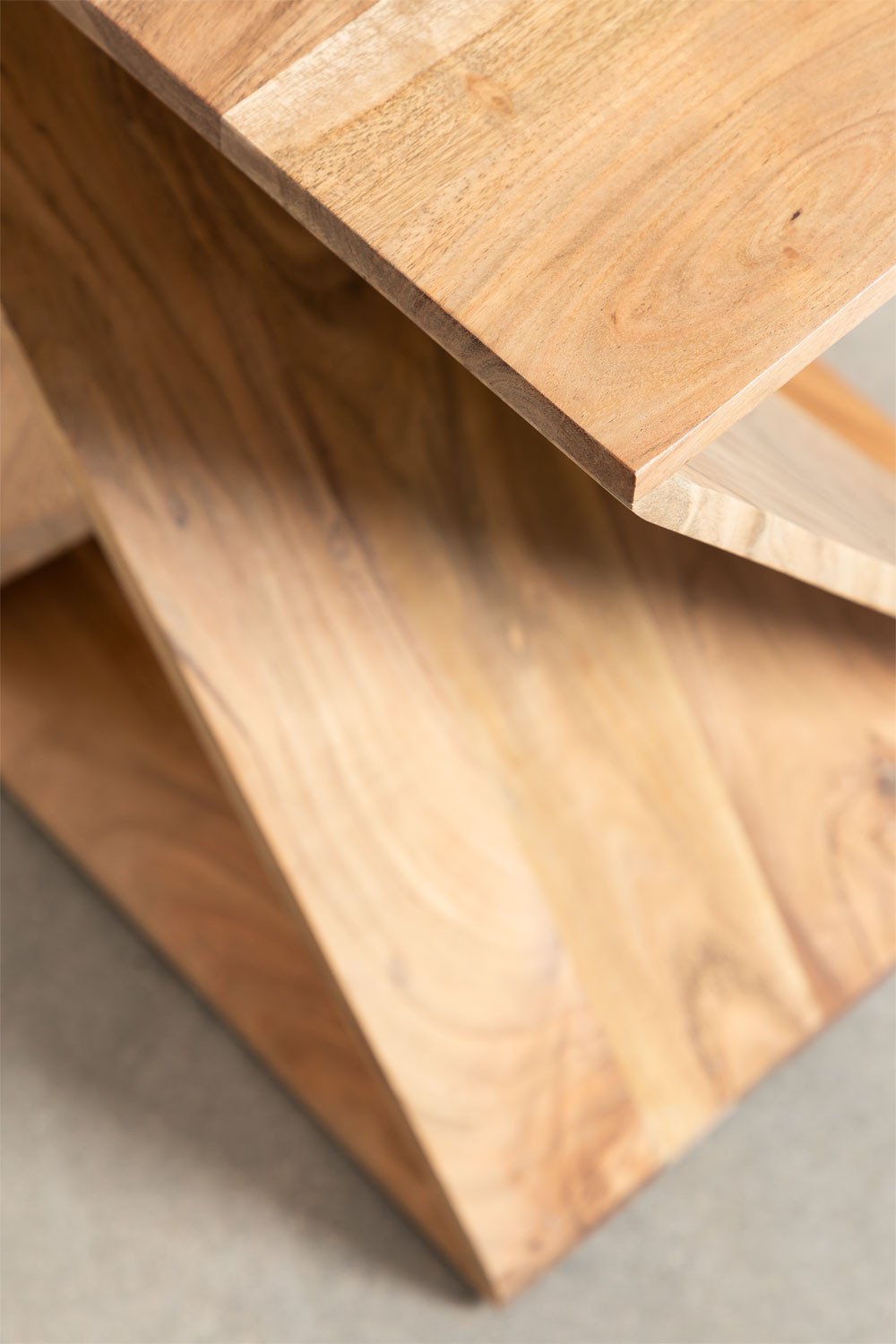 Šoninis staliukas GMAORA, akacijos mediena