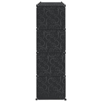 Storage Cube Organizer su 16 kubelių ir pakabinamų strypų PP - Namų Idėja