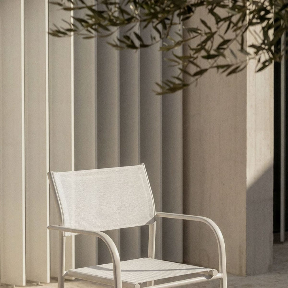 Outdoor chair NOKTO, white