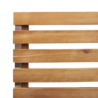 sukraunamos sodo kėdės 6 vnt. 54.5x56x89 cm Tvirta akacijos mediena - Namų Idėja