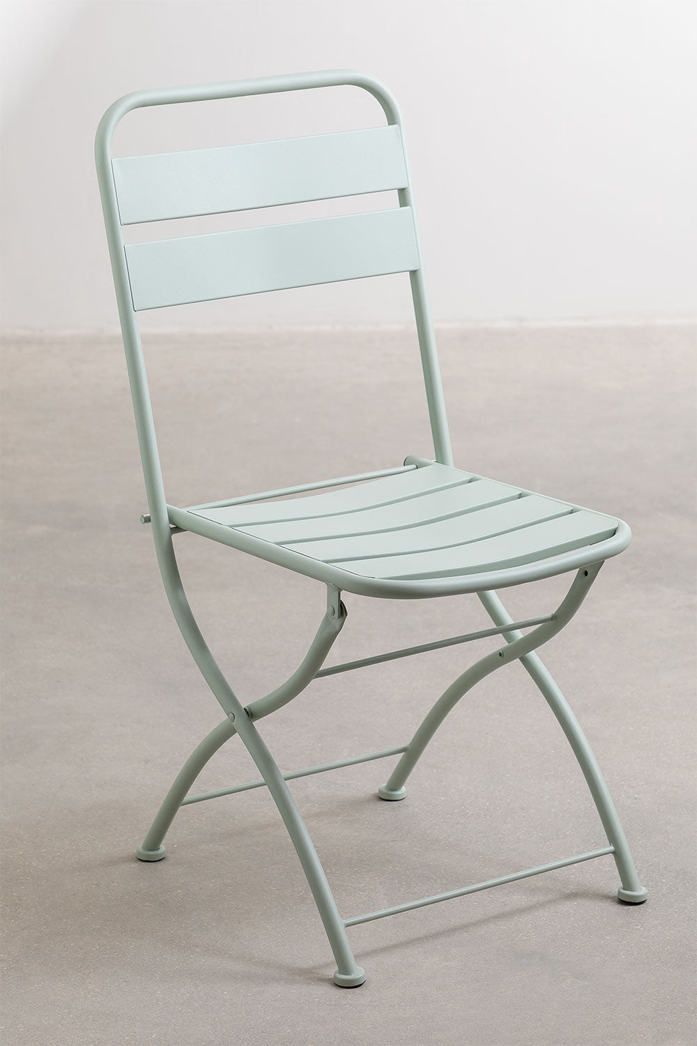 Folding chair COLORO, ice blue