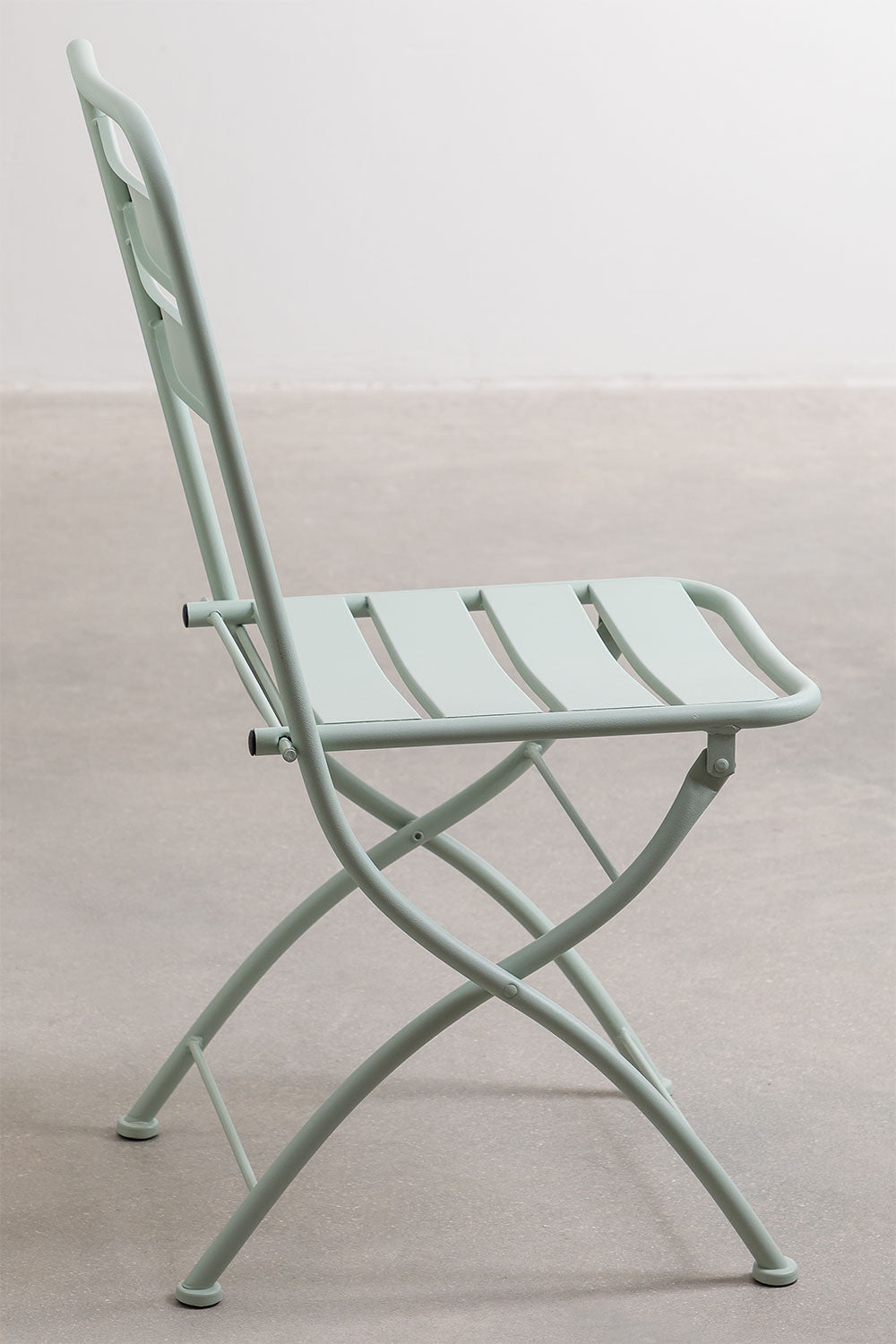 Folding chair COLORO, ice blue