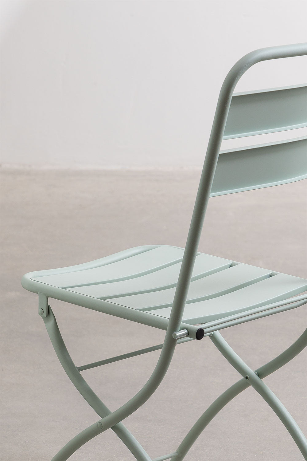 Folding chair COLORO, ice blue