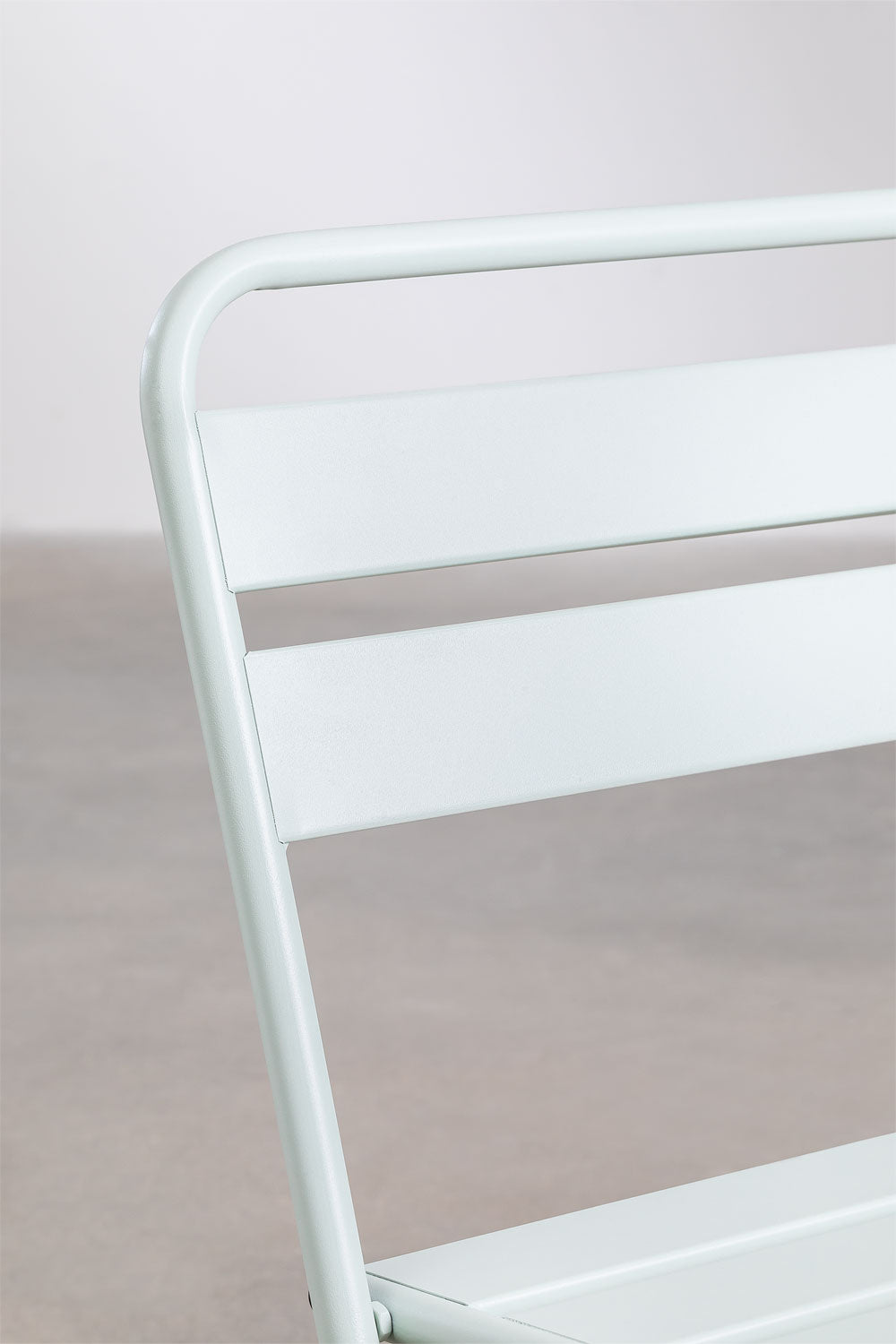 Folding Bench COLORO, Ice Blue