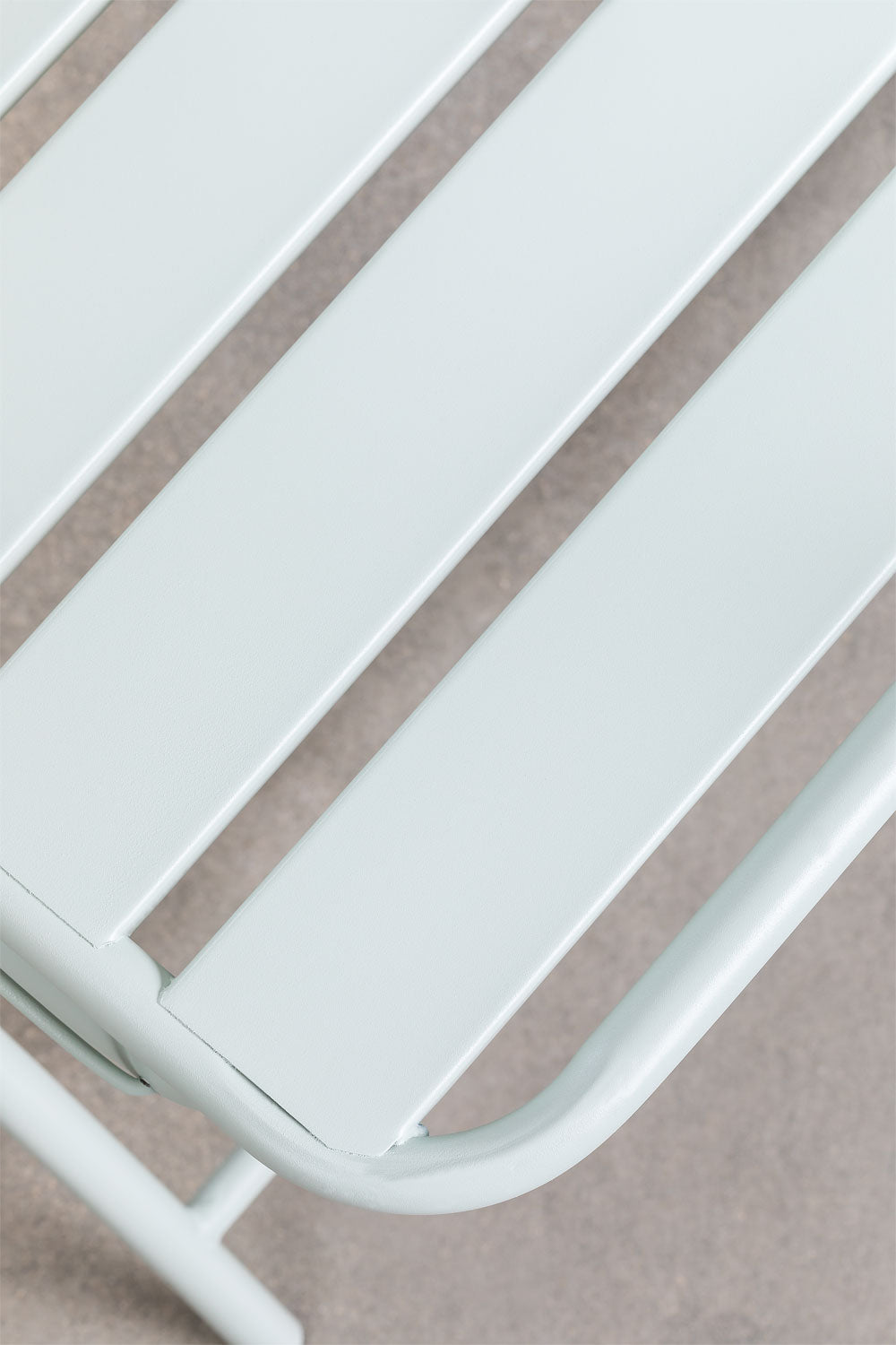 Folding Bench COLORO, Ice Blue