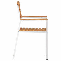 sulankstomos sodo kėdės 6 vnt 54.5x56x89 cm solidžios medžio tikmedžio - Namų Idėja