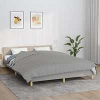 Sunki antklodė, pilkos spalvos, 200x220cm, audinys, 9kg - Namų Idėja