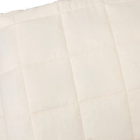 Sunki antklodė, šviesi kreminė, 135x200cm, audinys, 10kg - Namų Idėja