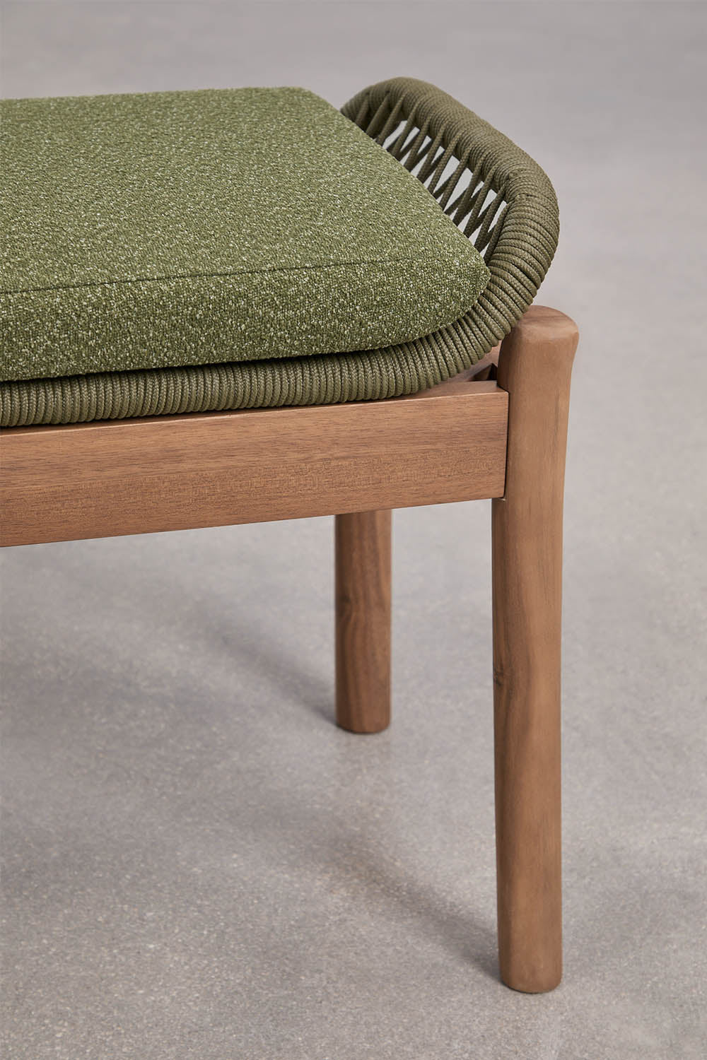 Bench AKACIJA, rope weave (1 pc.)