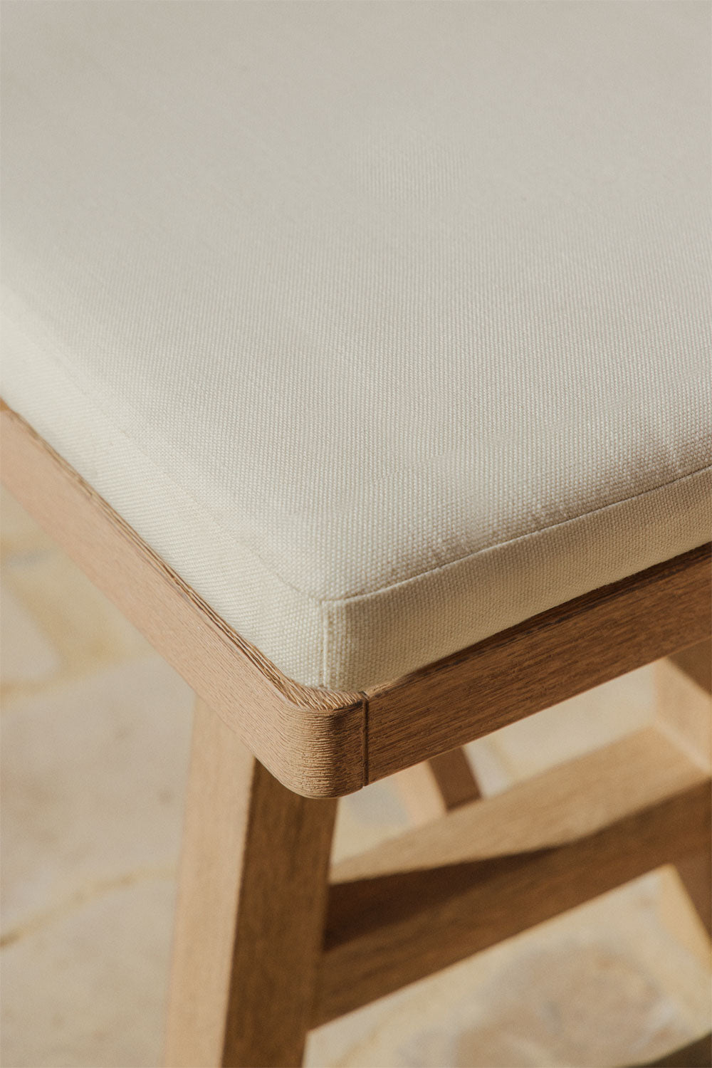 Bench DEXTER, 190 cm, rustic brown