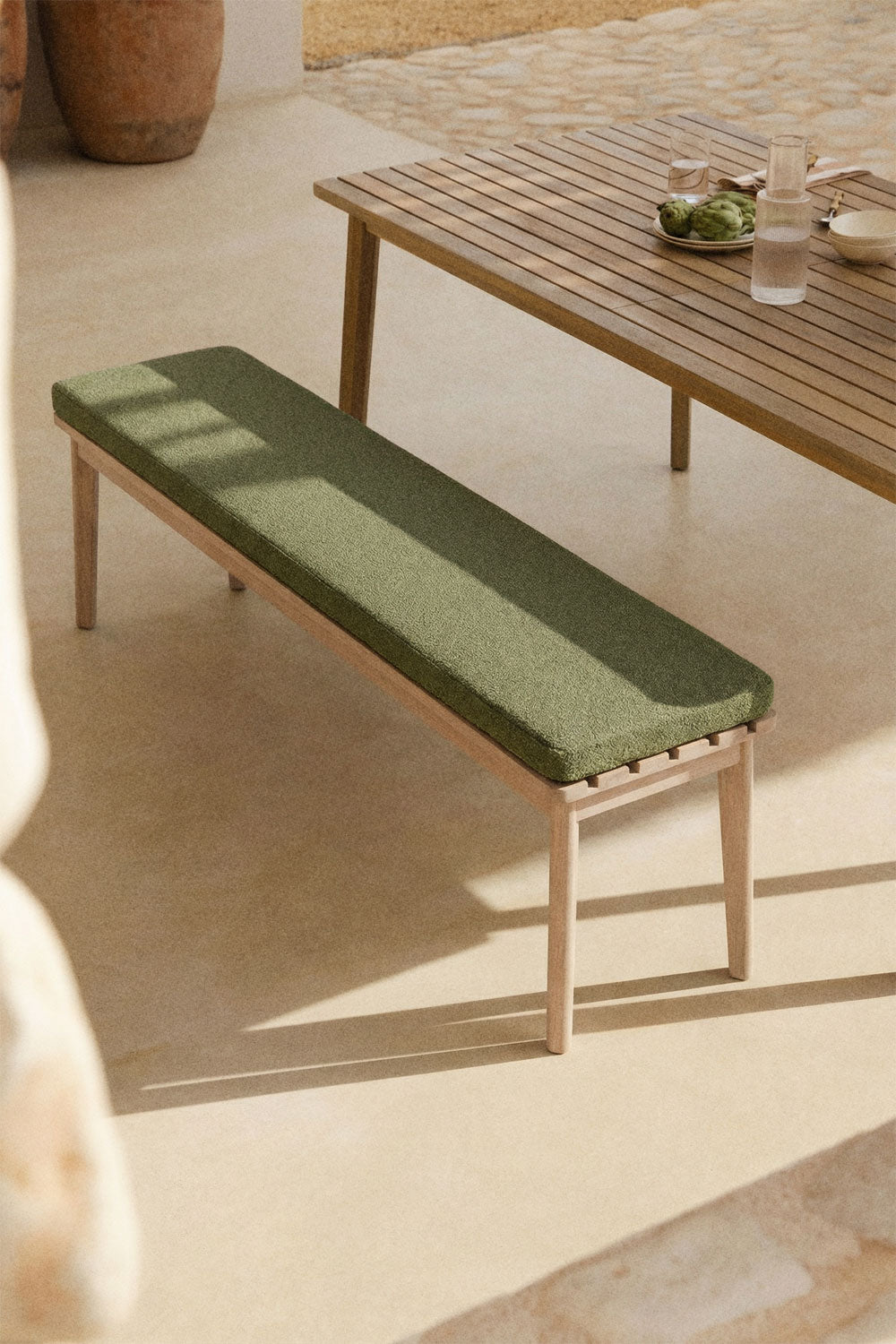 VIRVO bench, 160 cm, light (2 pcs.)
